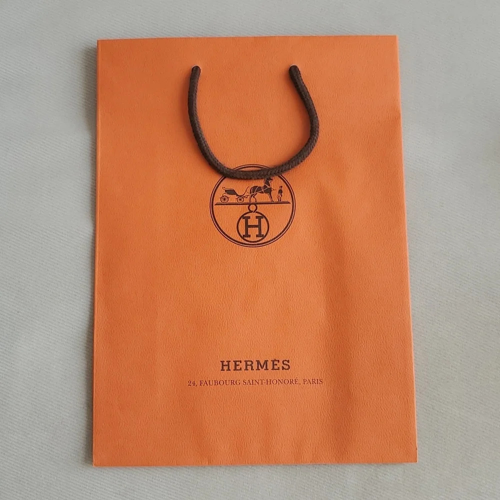Hermes shopping bag Faubourg Saint-Honore, Paris